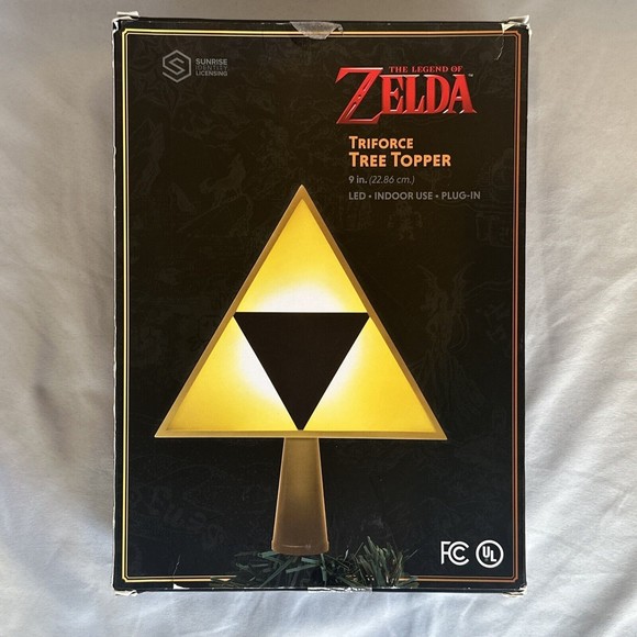 Legend of Zelda 7 inch Lightup Tree Topper Decoration Brand New - Picture 2 of 6